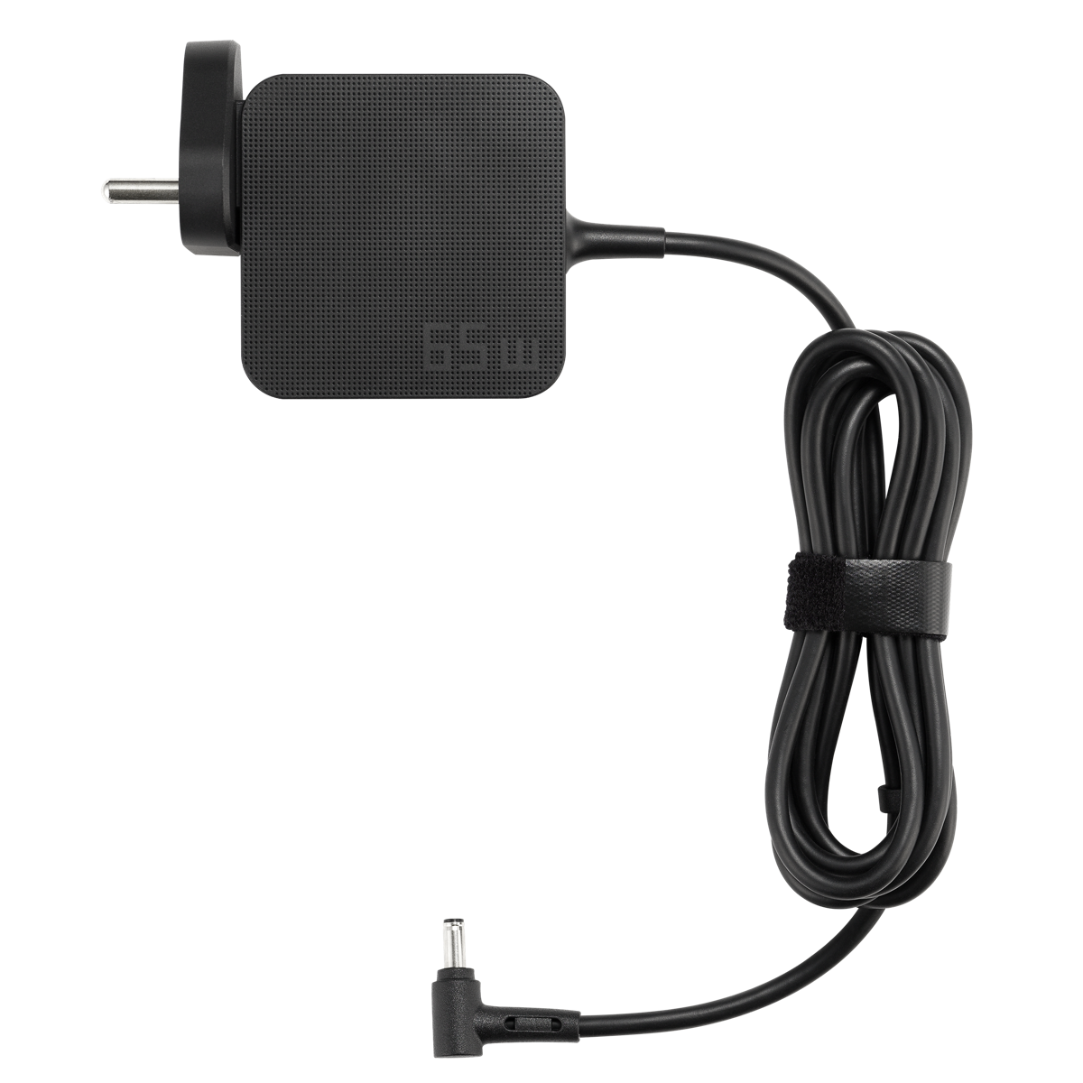 Black ASUS 65W laptop power adapter